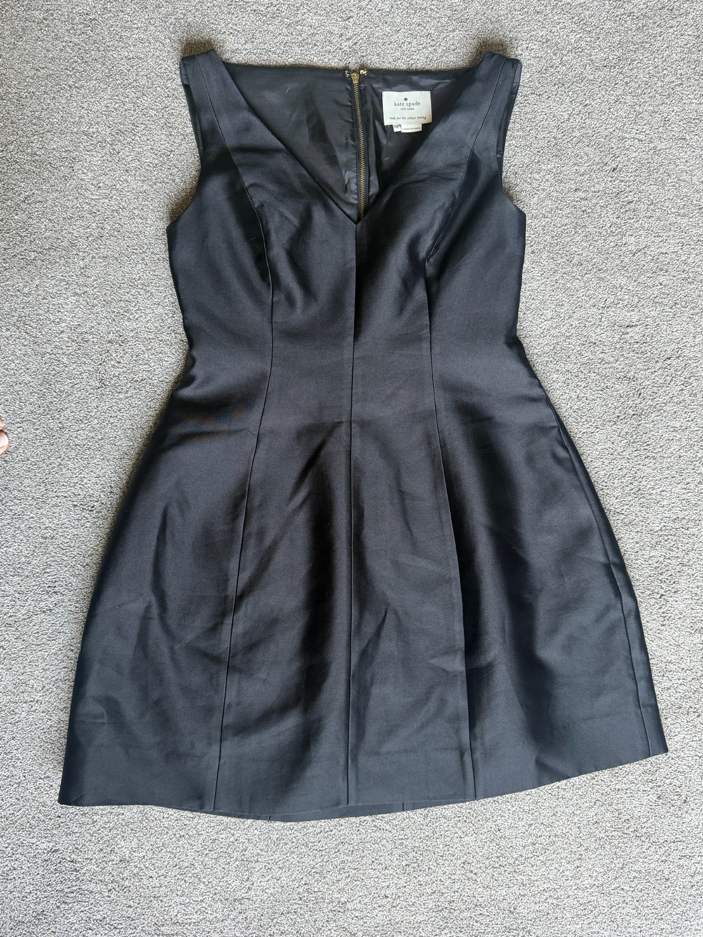 Kate Spade New York Sleeveless Pleated Cocktail Fit & Flare Dress